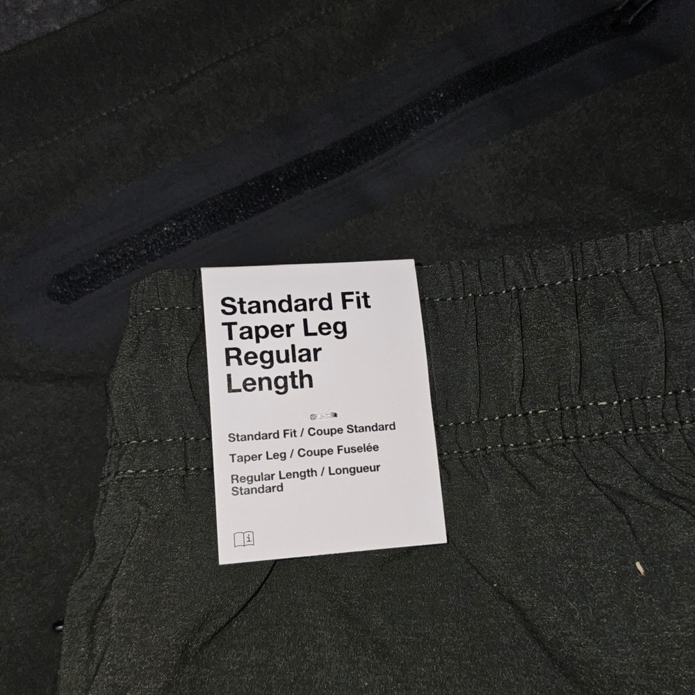 Nike Tech Woven Pants Mens Large Olive Green HM8241-355 New - Picture 4 of 5